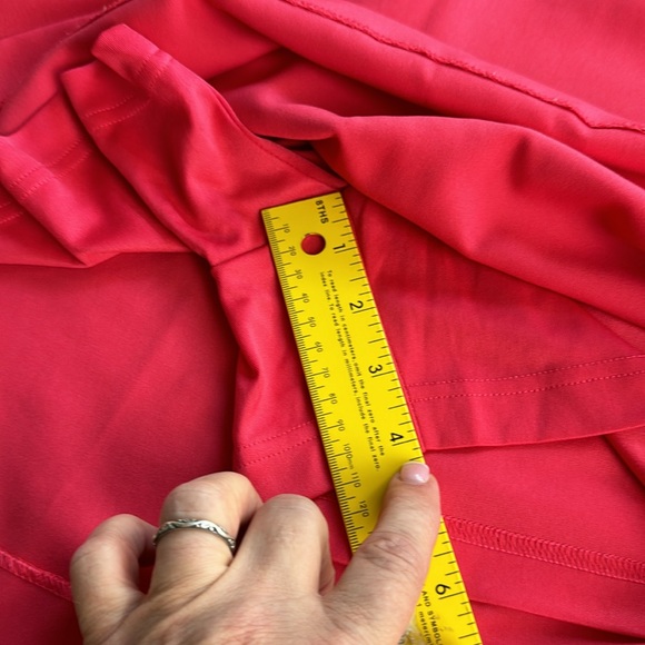 EV PRO™️ Size 4 'THE SAVOY' Hot Pink Side Zip Golf Skort - Picture 11 of 15